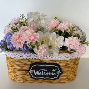 Cesta Tejida Ovalada