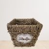 Cesta Tejida Cuadrada - Imagen 2